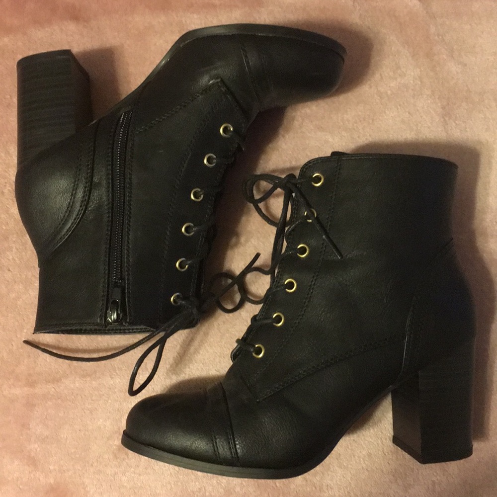 Black booties